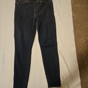 Signature by Levi Strauss Dark Blue Skinny Jeans